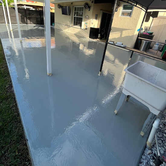 Home residential-patio-waterproof-finish