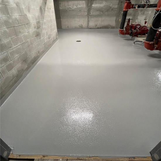 Home pump-room-waterproof-flooring